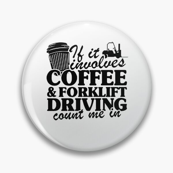 Item preview, Coffee & Forklift Driving Forklift Operator Driver Gift Funny designed and sold by Stronzi.