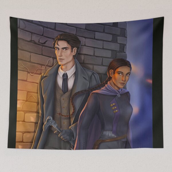 Item preview, Kaz and Inej (SOC) designed and sold by Artzzofkae.