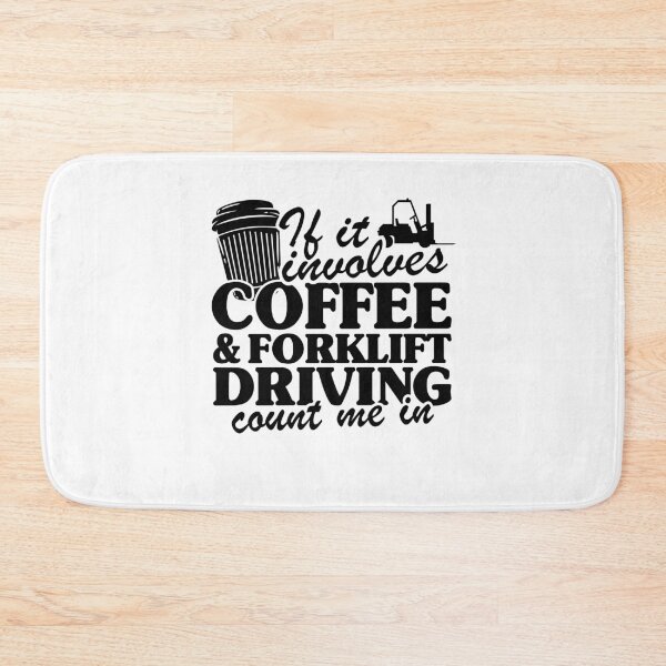 Item preview, Coffee & Forklift Driving Forklift Operator Driver Gift Funny designed and sold by Stronzi.