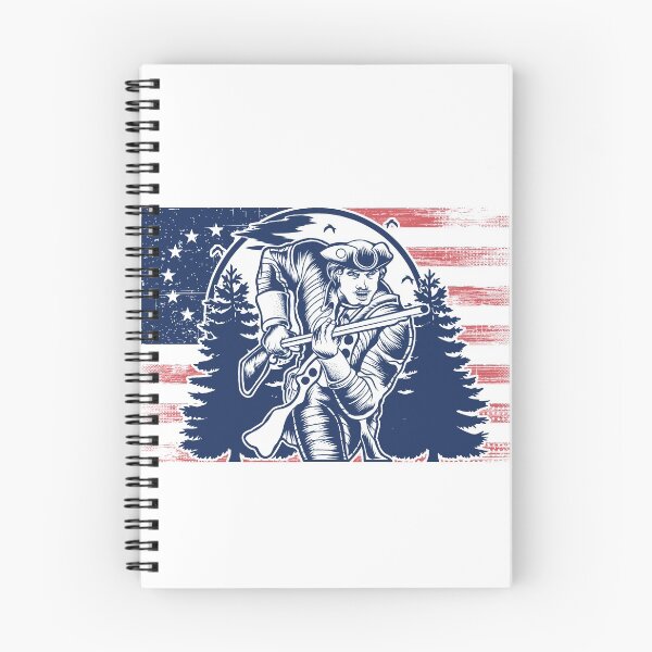Item preview, Distressed Minuteman Patriot Soldier 13 Star Flag designed and sold by fra02.