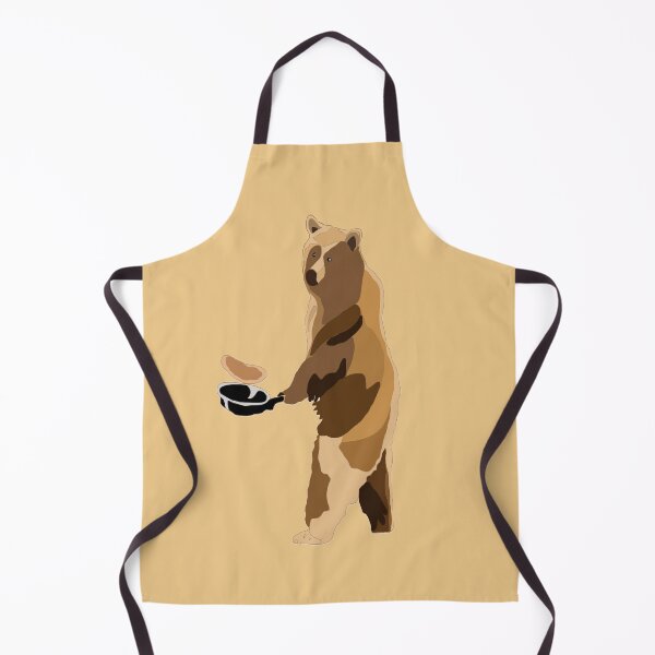 Item preview, Bear cooking pancake designed and sold by Achibebon.