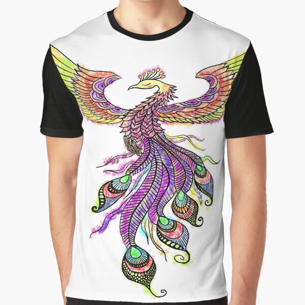 Aperçu de l'œuvre Paon coloré, phenix créée et vendue par horvathvandart.
