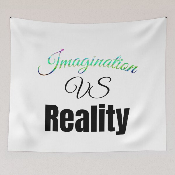 Item preview, Imagination Vs Reality Epic Rainbow designed and sold by Sonatablue.
