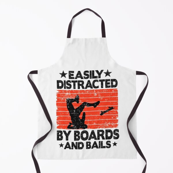 Item preview, Easily Distracted By Boards And Bails Funny Skateboard designed and sold by Stronzi.