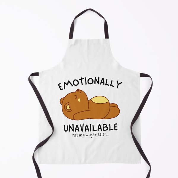 Item preview, Emotionally Unavailable Please Try Again Later - Cute Sleeping Bear designed and sold by Teetee94.