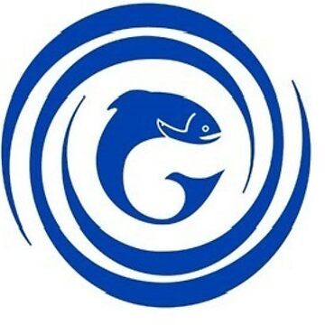 Artwork thumbnail, Nova Scotia Gaelic Symbol - Blue by Comhairle na Gàidhlig The Gaelic Council of Nova Scotia