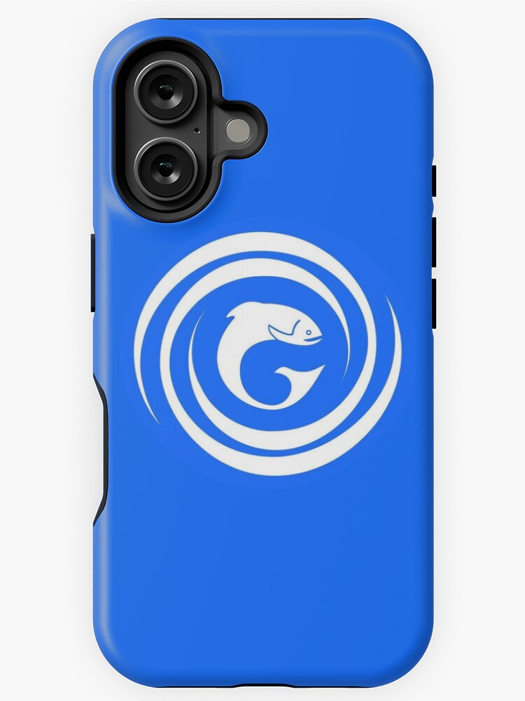 Thumbnail 1 of 4, iPhone Case, Nova Scotia Gaelic Symbol - Blue designed and sold by GaelicCouncil.