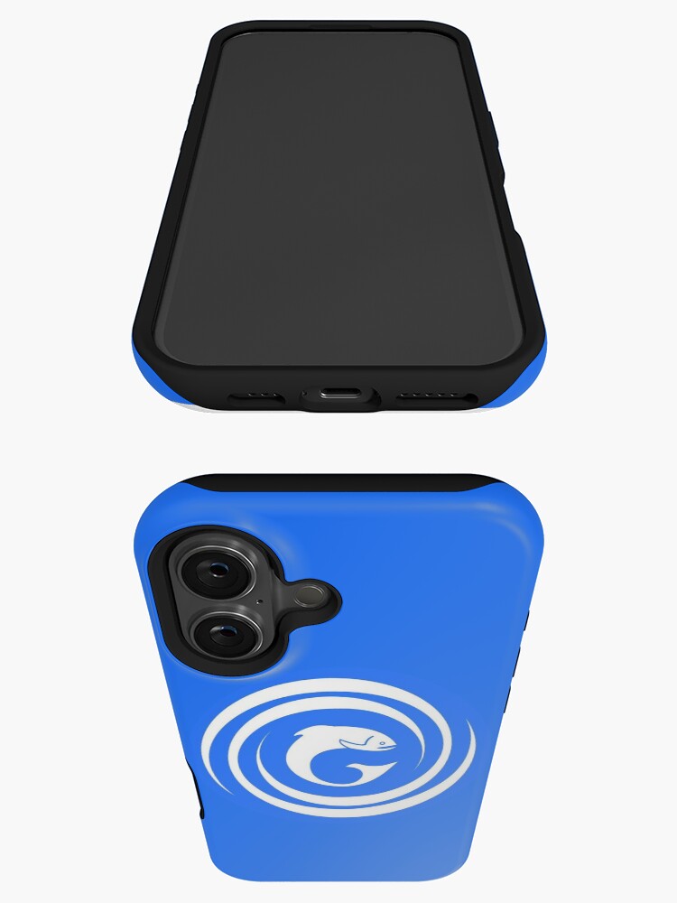 Thumbnail 3 of 4, iPhone Case, Nova Scotia Gaelic Symbol - Blue designed and sold by GaelicCouncil.
