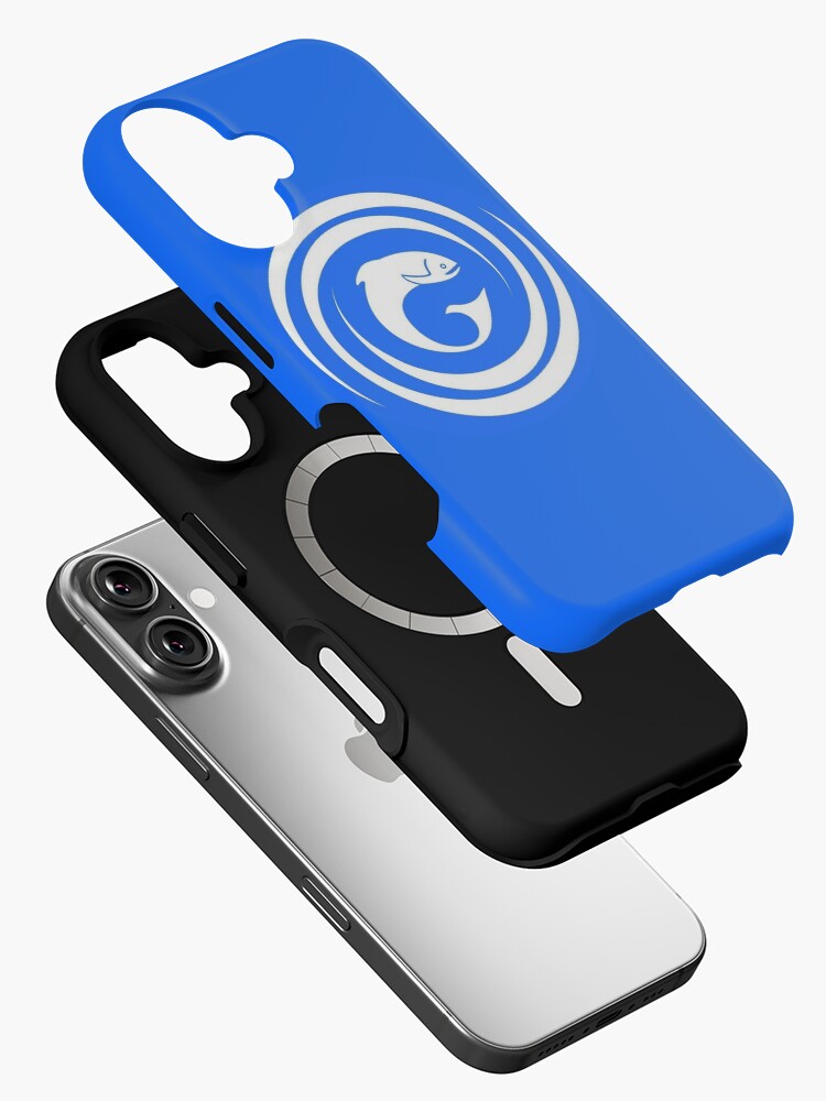 Thumbnail 2 of 4, iPhone Case, Nova Scotia Gaelic Symbol - Blue designed and sold by GaelicCouncil.
