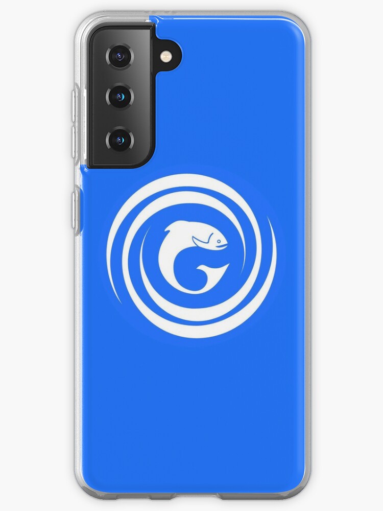 Thumbnail 1 of 4, Samsung Galaxy Phone Case, Nova Scotia Gaelic Symbol - Blue designed and sold by GaelicCouncil.