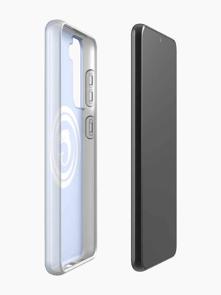 Thumbnail 2 of 4, Samsung Galaxy Phone Case, Nova Scotia Gaelic Symbol - Blue designed and sold by GaelicCouncil.