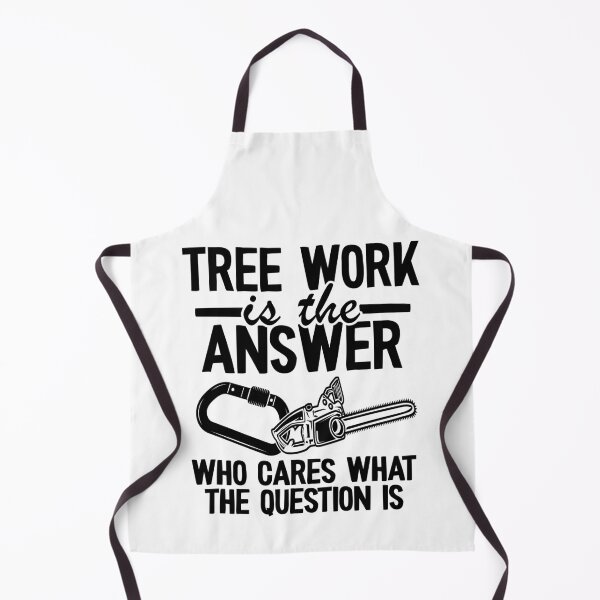 Item preview, Tree Work Is The Answer Funny Arborist Tree Care Gift designed and sold by Stronzi.
