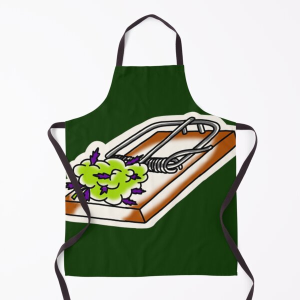 Item preview, mousetrap weed tattoo designed and sold by rafaelwolf.