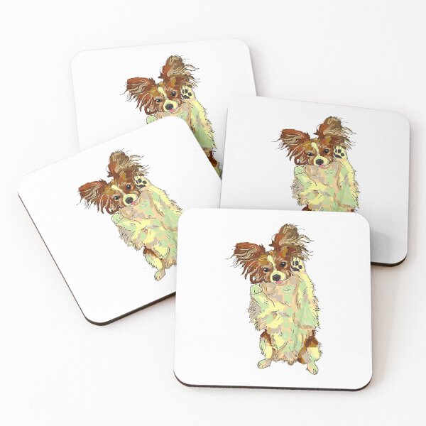 Artikelvorschau, Niedliche Papillon einzigartige handgezeichnete Kunst-Geschenk-Liebhaber-Hunde-Grafik entworfen und verkauft von FelixRiojas.