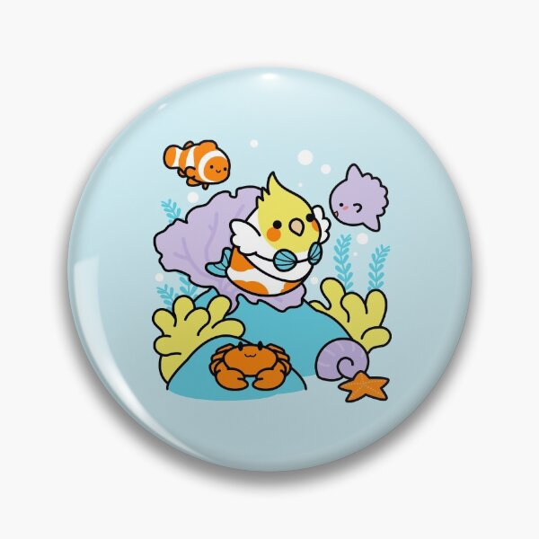 Item preview, Magical Bird Scooty the Mermaid - Merbird designed and sold by birdhism.