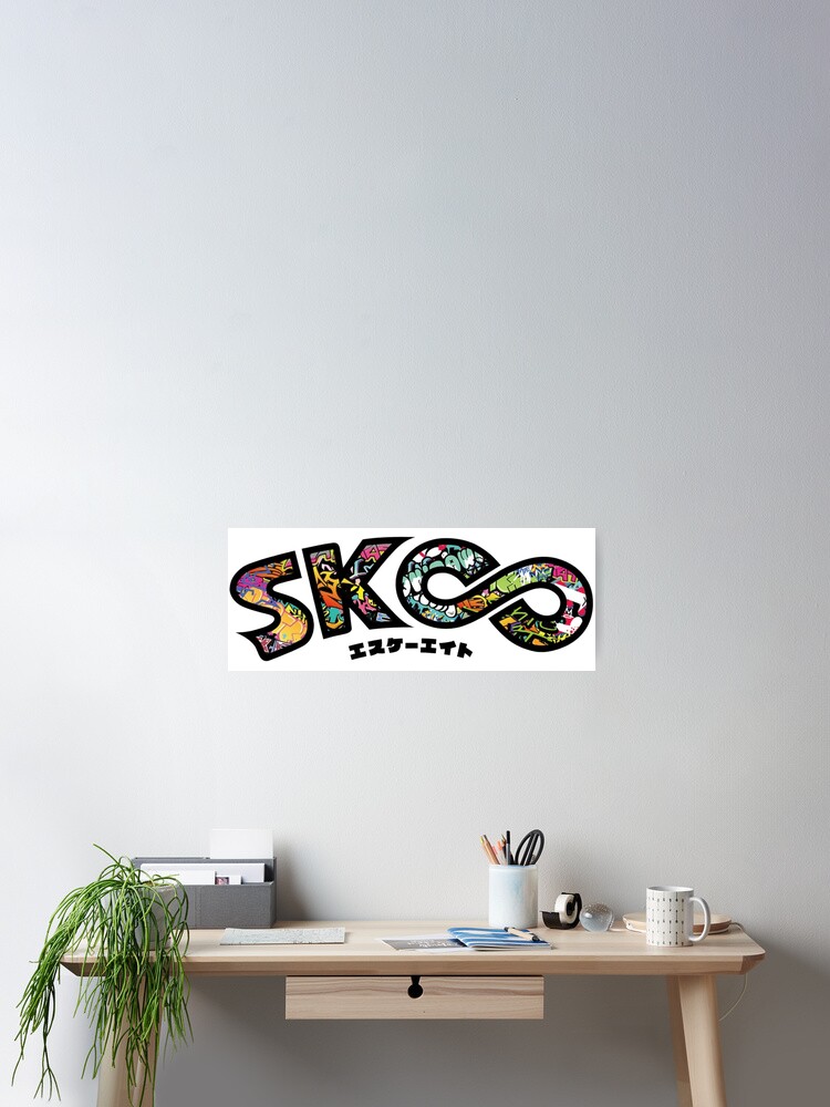 SK8 the Infinity Graffiti Logo 