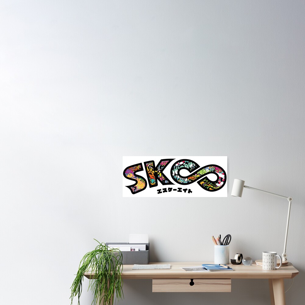 SK8 the Infinity Graffiti Logo | Poster