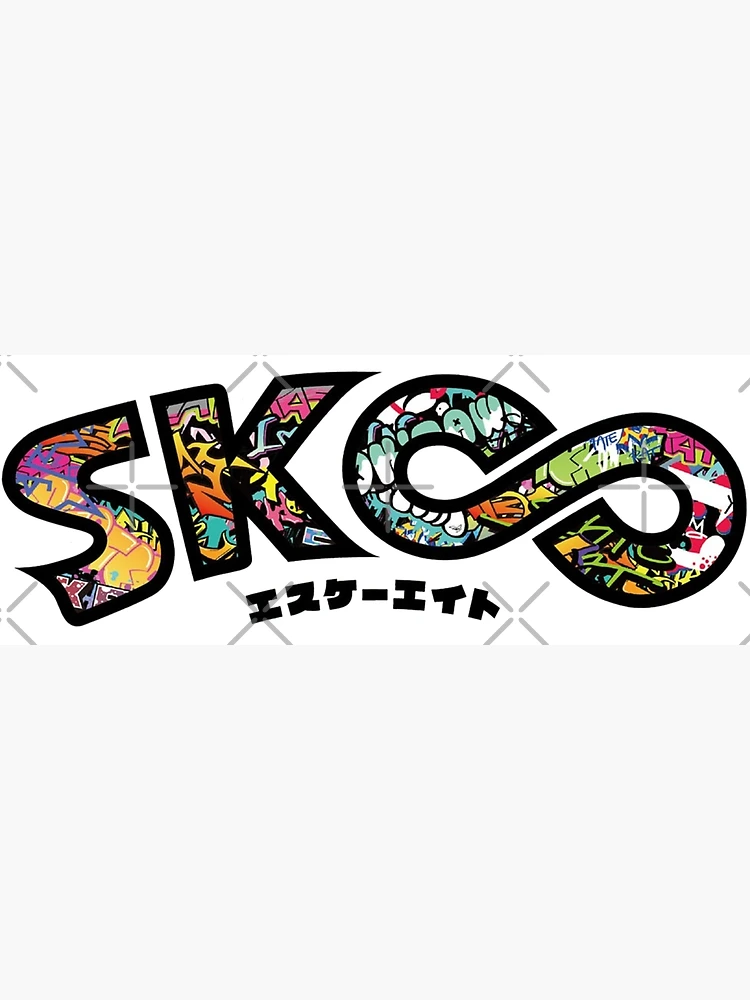 SK8 the Infinity Graffiti Logo | Photographic Print
