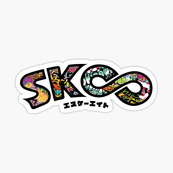 SK8 the Infinity Graffiti Logo | Sticker