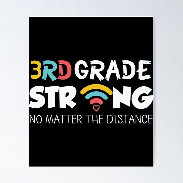 Item preview, 3rd grade strong no matter the distance designed and sold by Dahiss.
