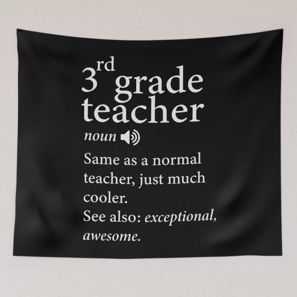 Item preview, 3rd grade teacher noun designed and sold by Dahiss.