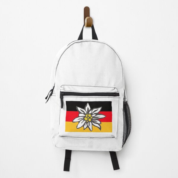Item preview, German Flag with Edelweiss designed and sold by Sportygirl.