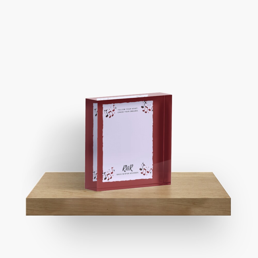 Item preview, Acrylic Block designed and sold by RockWinterRec.