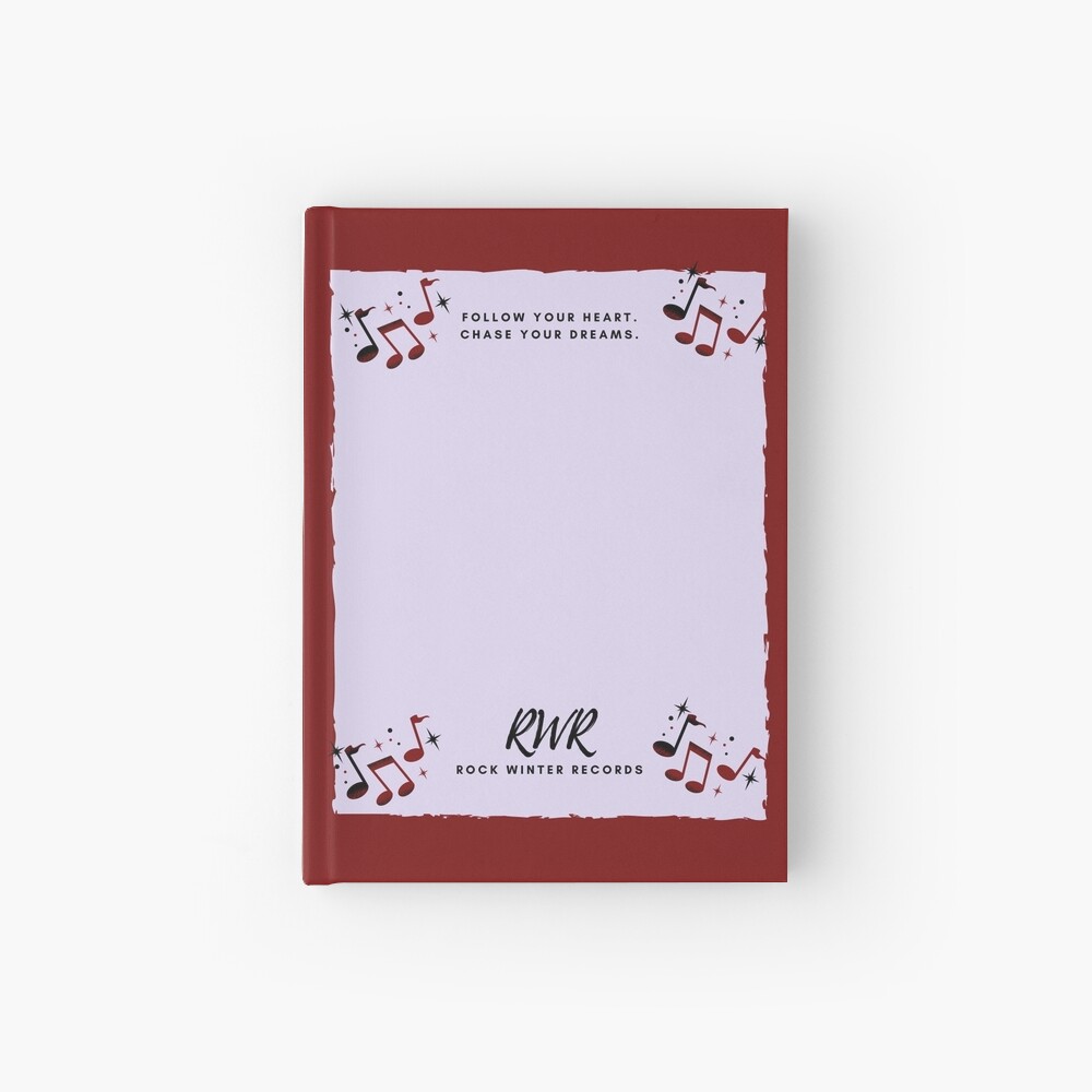 Item preview, Hardcover Journal designed and sold by RockWinterRec.