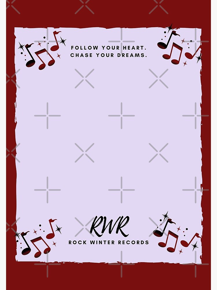 Thumbnail 3 of 3, Journal, Follow Your Heart & Chase Your Dreams rwr designed and sold by RockWinterRec.