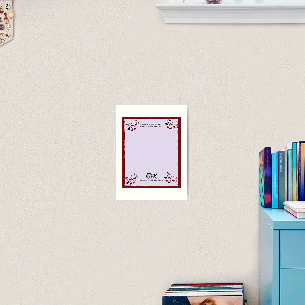 Item preview, Art Print designed and sold by RockWinterRec.