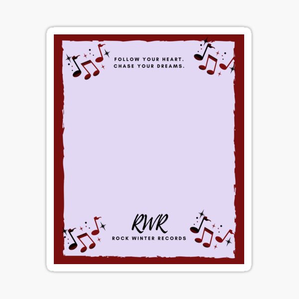 Item preview, Follow Your Heart & Chase Your Dreams rwr designed and sold by RWR by EH Merch.