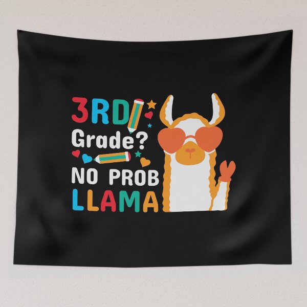 Item preview, 3rd grado no prob llama designed and sold by Dahiss.