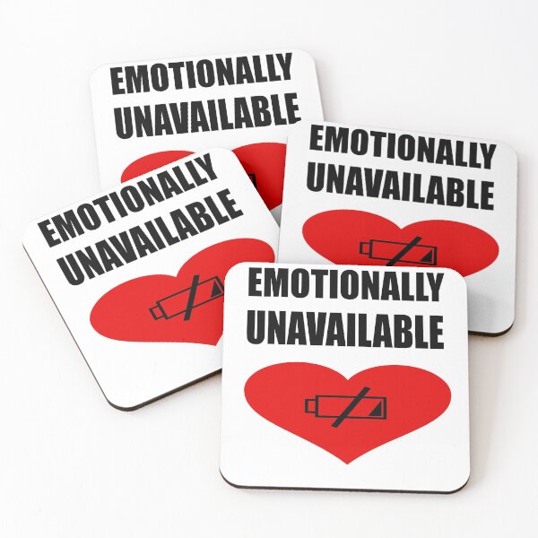 Item preview, Emotionally Unavailable designed and sold by printhappy4you.