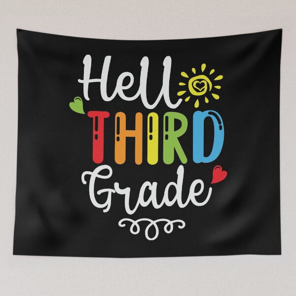 Item preview, hello 3rd grade designed and sold by Dahiss.