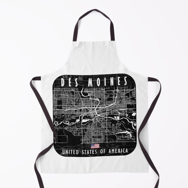 Item preview, DES MOINES MAP USA designed and sold by hatimelhag.