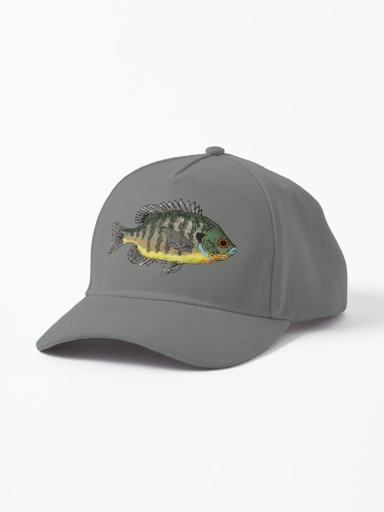 Bluegill Sunfish Cap for Sale by fishfolkart Redbubble