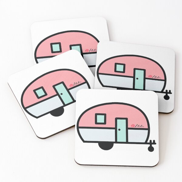 Item preview, Pink Camper designed and sold by Happyhobbithole.