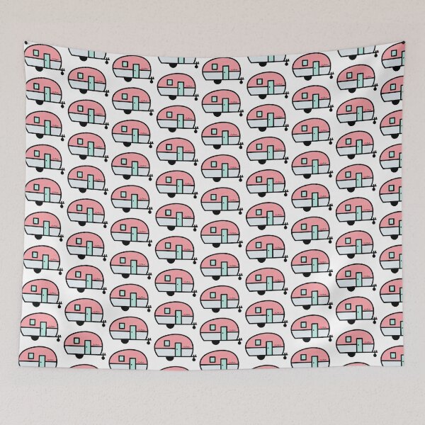 Item preview, Pink Camper designed and sold by Happyhobbithole.