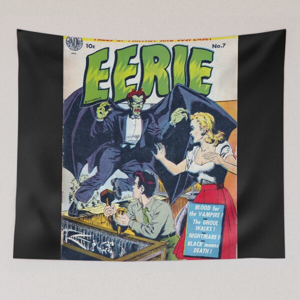 Item preview, Vintage horror comic Eerie. designed and sold by beachcamper.
