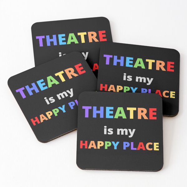 Item preview, Theatre is my Happy Place- Rainbow Colours designed and sold by BlakefourDesign.
