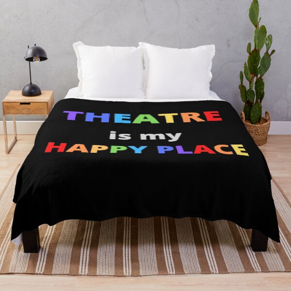 Item preview, Theatre is my Happy Place- Rainbow Colours designed and sold by BlakefourDesign.