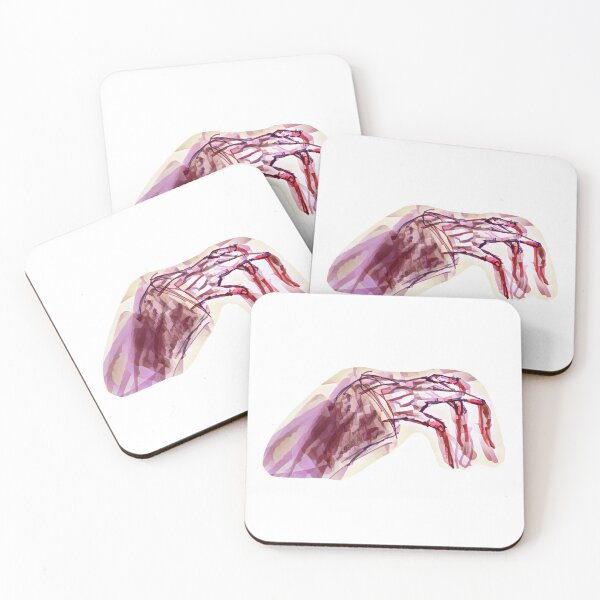 Item preview, Hand with nails bleeding designed and sold by Haihaihihi.