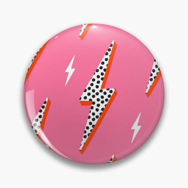 Item preview, Lightning bolt thunder flash preppy pink designed and sold by Milatoo.