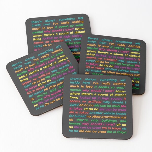 Item preview, Japan - "Life In Tokyo" Lyrics designed and sold by Only Japan, Bowie, New Order, Ultravox.