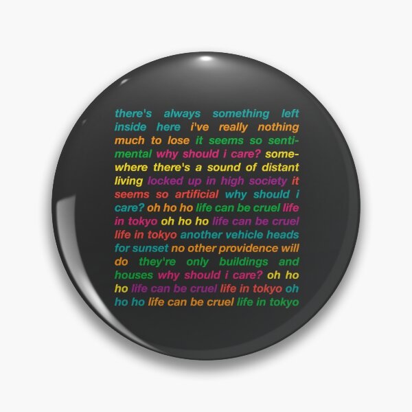 Item preview, Japan - "Life In Tokyo" Lyrics designed and sold by Only Japan, Bowie, New Order, Ultravox.
