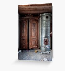 Abandoned in 1940´s House Greeting Card