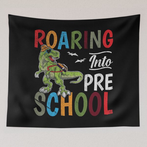 Item preview,  roaring into preschool   dinasour back to school designed and sold by Dahiss.