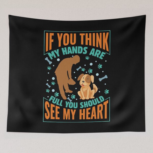 Item preview, IF YOU THINK MY HANDS ARE FULL YOU SHOULD SEE MY HEART designed and sold by SBEEKAA.