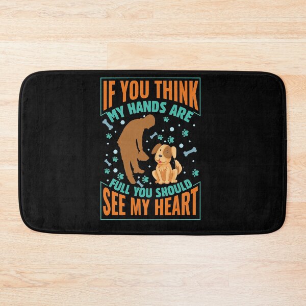 Item preview, IF YOU THINK MY HANDS ARE FULL YOU SHOULD SEE MY HEART designed and sold by SBEEKAA.