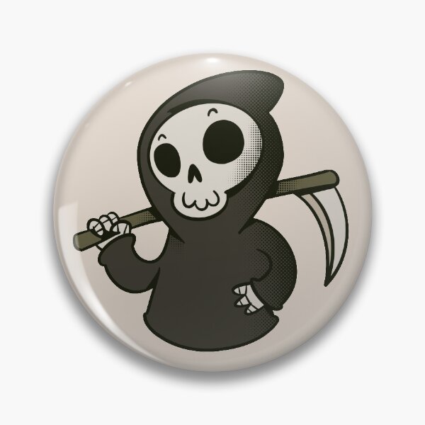 Item preview, Cute Grim Reaper Cartoon designed and sold by SLAG-Creative.